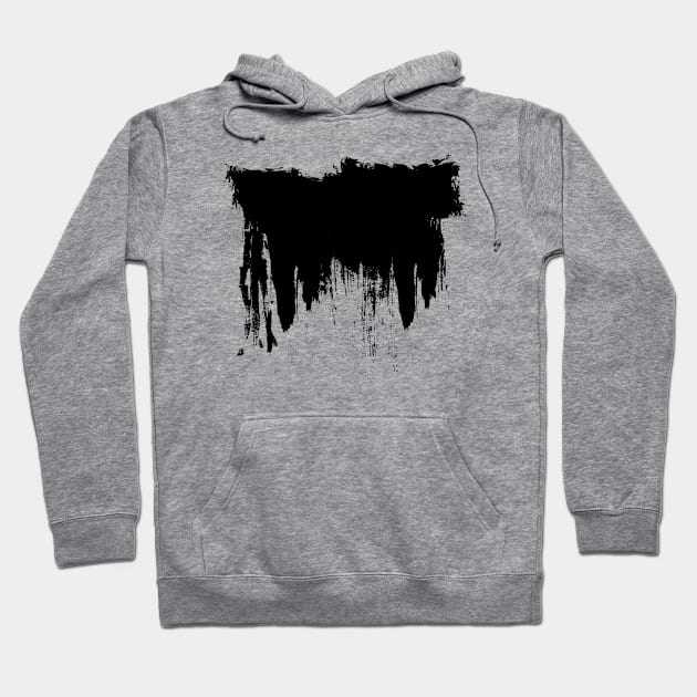 paint brush Hoodie by melcu